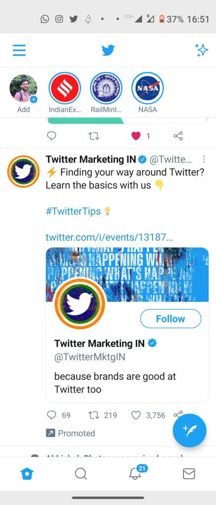 2 tapaa piilottaa mainostetut twiitit Twitter-aikajanaltasi