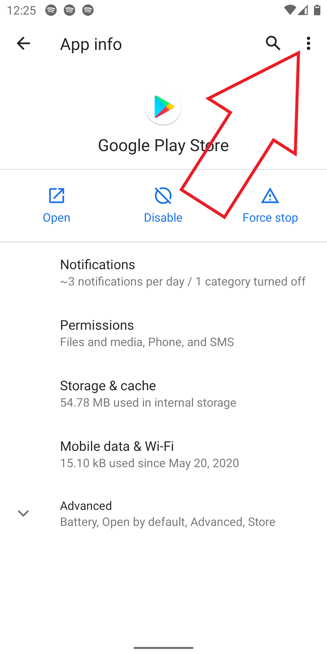 Correggi le app Android 10 non aggiornate