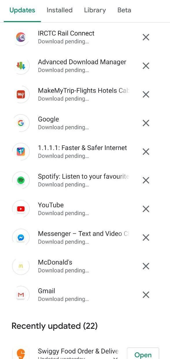 Cum se remediază aplicația care nu se actualizează la Android 10