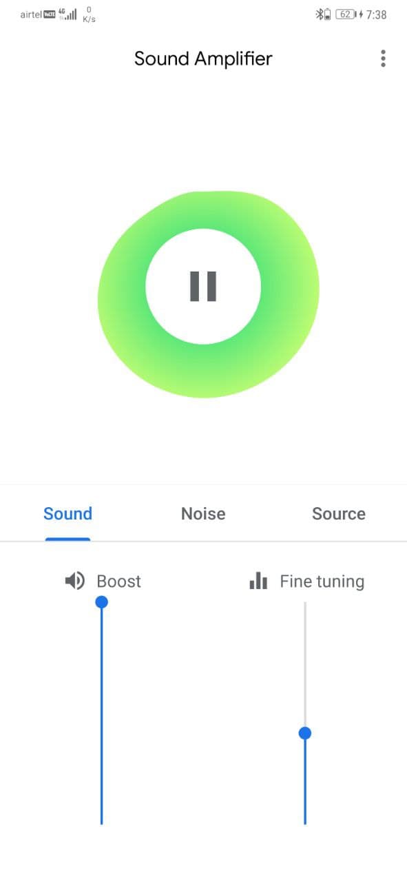 Aumenta il volume dei suoni e delle conversazioni intorno a te sul telefono Android