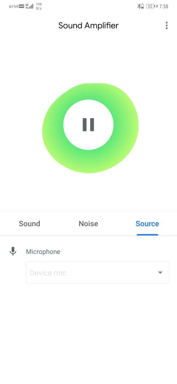 كيفية استخدام Google Sound Amplifier