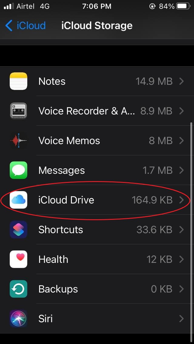 Fix iCloud Storage és un problema complet a l'iPhone
