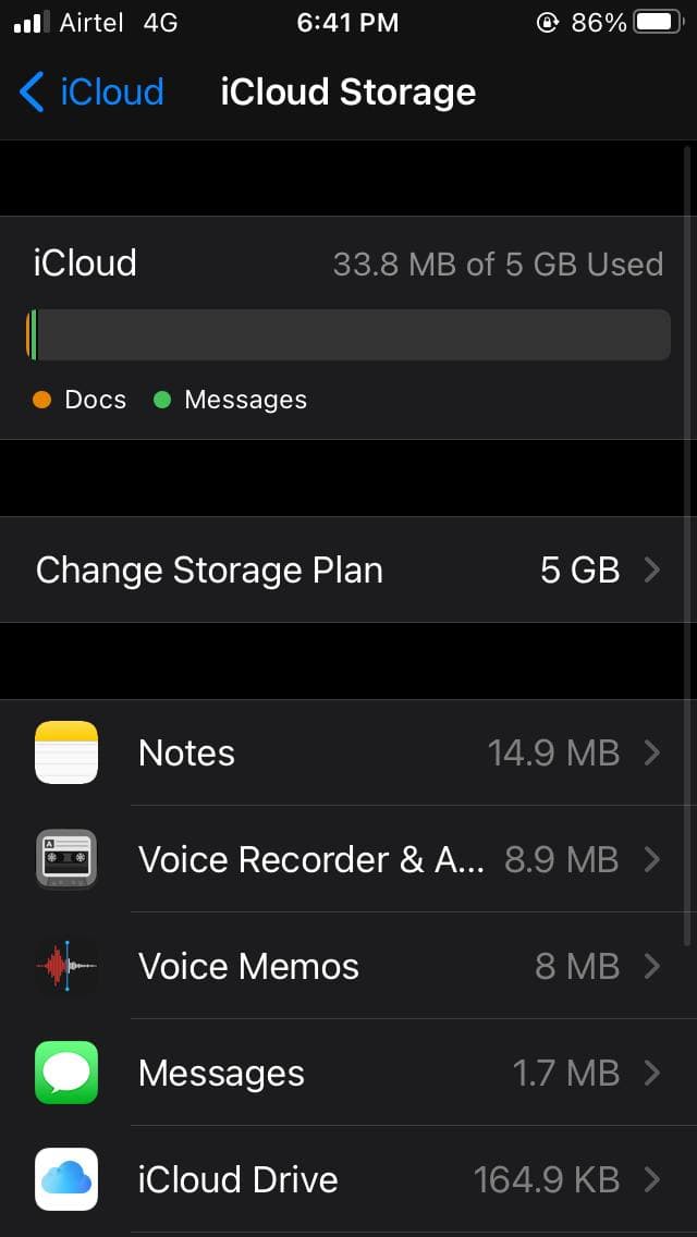 Поправянето на iCloud Storage е пълен брой на iPhone