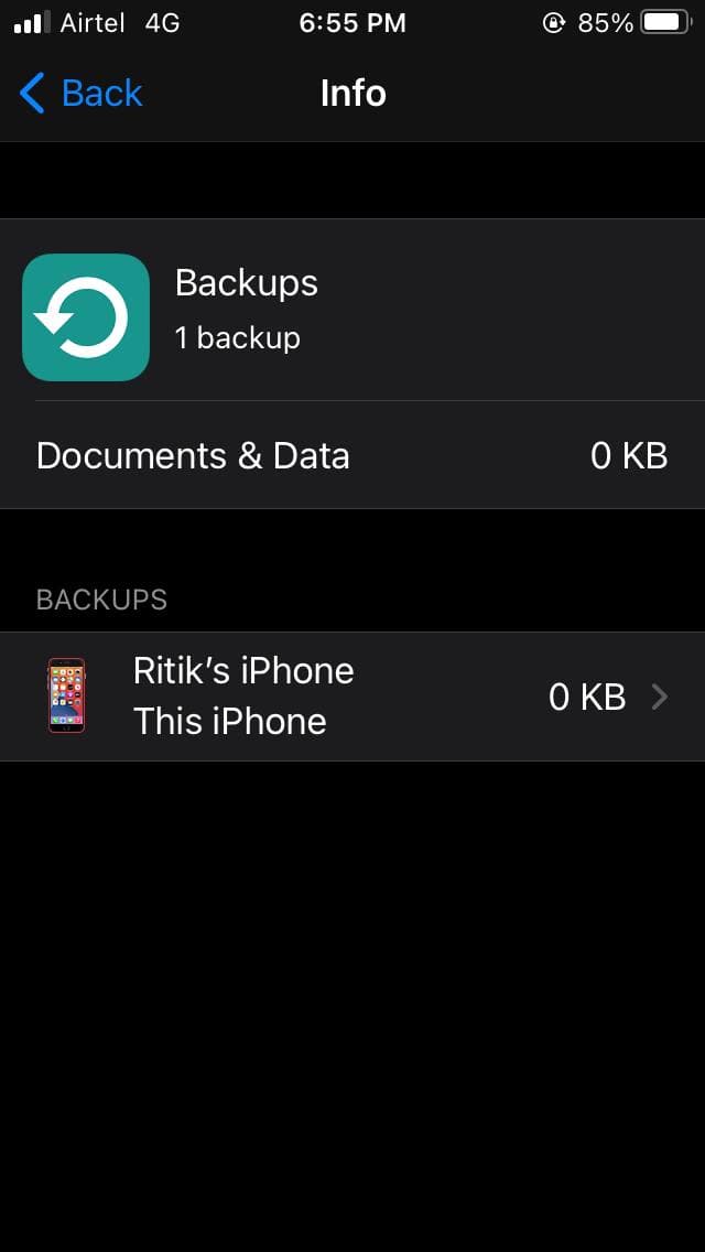 Libera spazio di archiviazione iCloud su iPhone