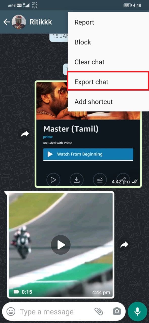 Преместете вашите WhatsApp Chats в Telegram