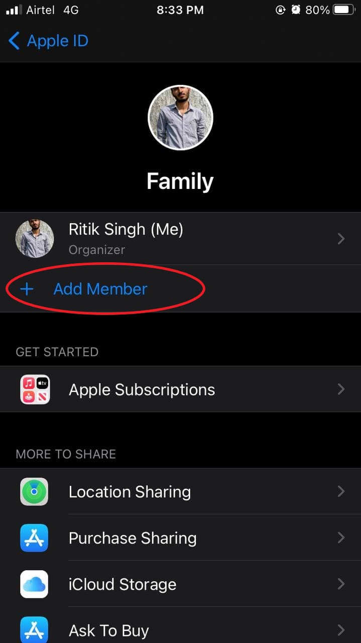 Apple Family Sharing을 사용하여 유료 iOS 앱을 다른 iPhone 사용자와 공유하십시오.