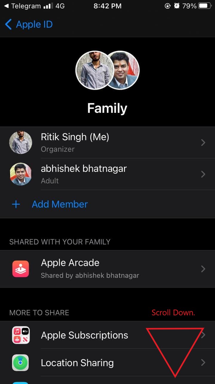 Condividi app iOS a pagamento con altri