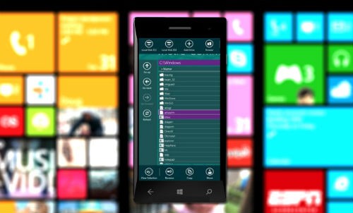Miks pole Windows Phone 8.1-s sisseehitatud failihaldurit ja millal seda näete?