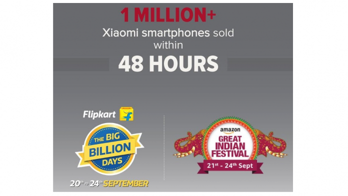 Xiaomi 1 milió d'unitats