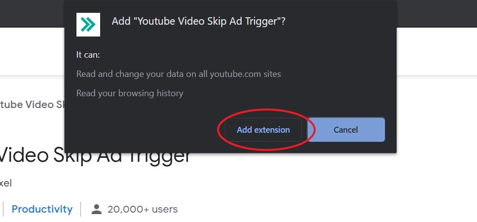 Трик за автоматично излизане от реклами в YouTube на компютър