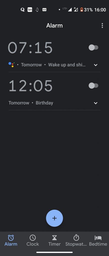 Kako dobiti vremenske informacije, vijesti s alarmom na Androidu