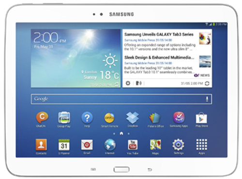 Samsung Galaxy Tab 3 10.1 Бърз преглед, спецификации и сравнение