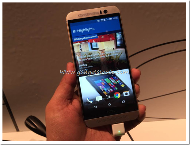 HTC One M9 Hands on, Fotogalerie und Video