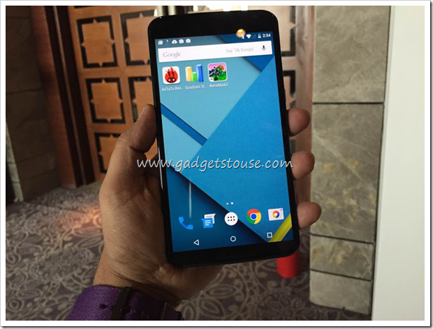 Google Nexus 6 Mga Kamay sa, Photo Gallery at Video