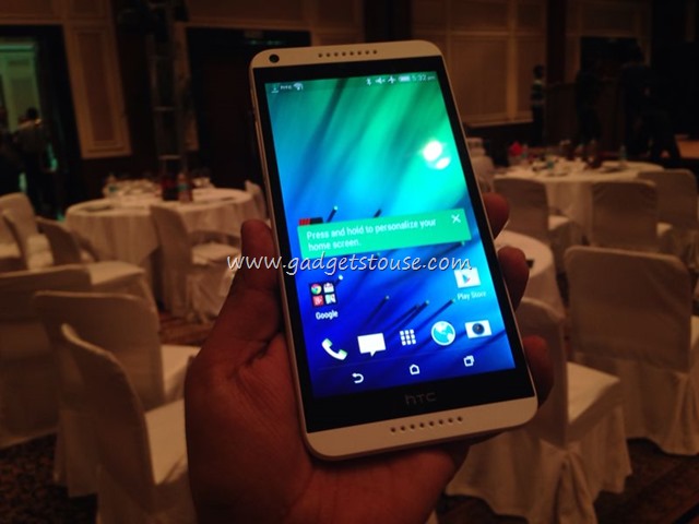 HTC Desire 816 ידנית, סקירה מהירה, תמונות וסרטונים