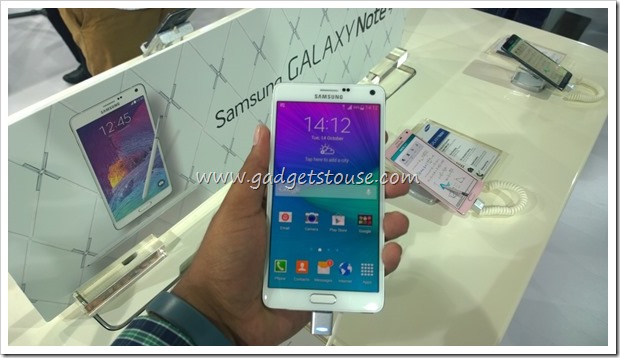 Samsung Galaxy Note 4 Hands on Review, Photo Gallery och Video