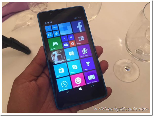 Lumia 540 Hands On κριτική, φωτογραφίες και βίντεο
