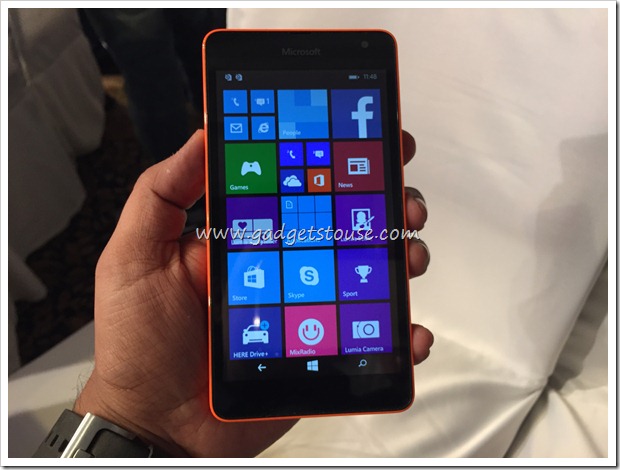 Microsoft Lumia 535 Hands on Review, Galerie foto și video