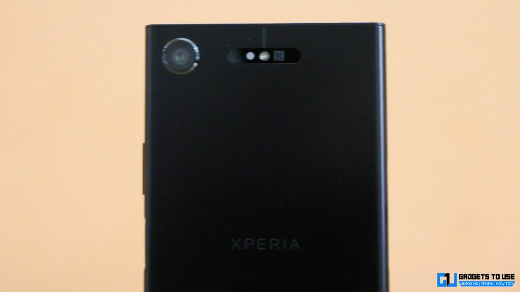 Sony Xperia XZ1 tagumine kaamera